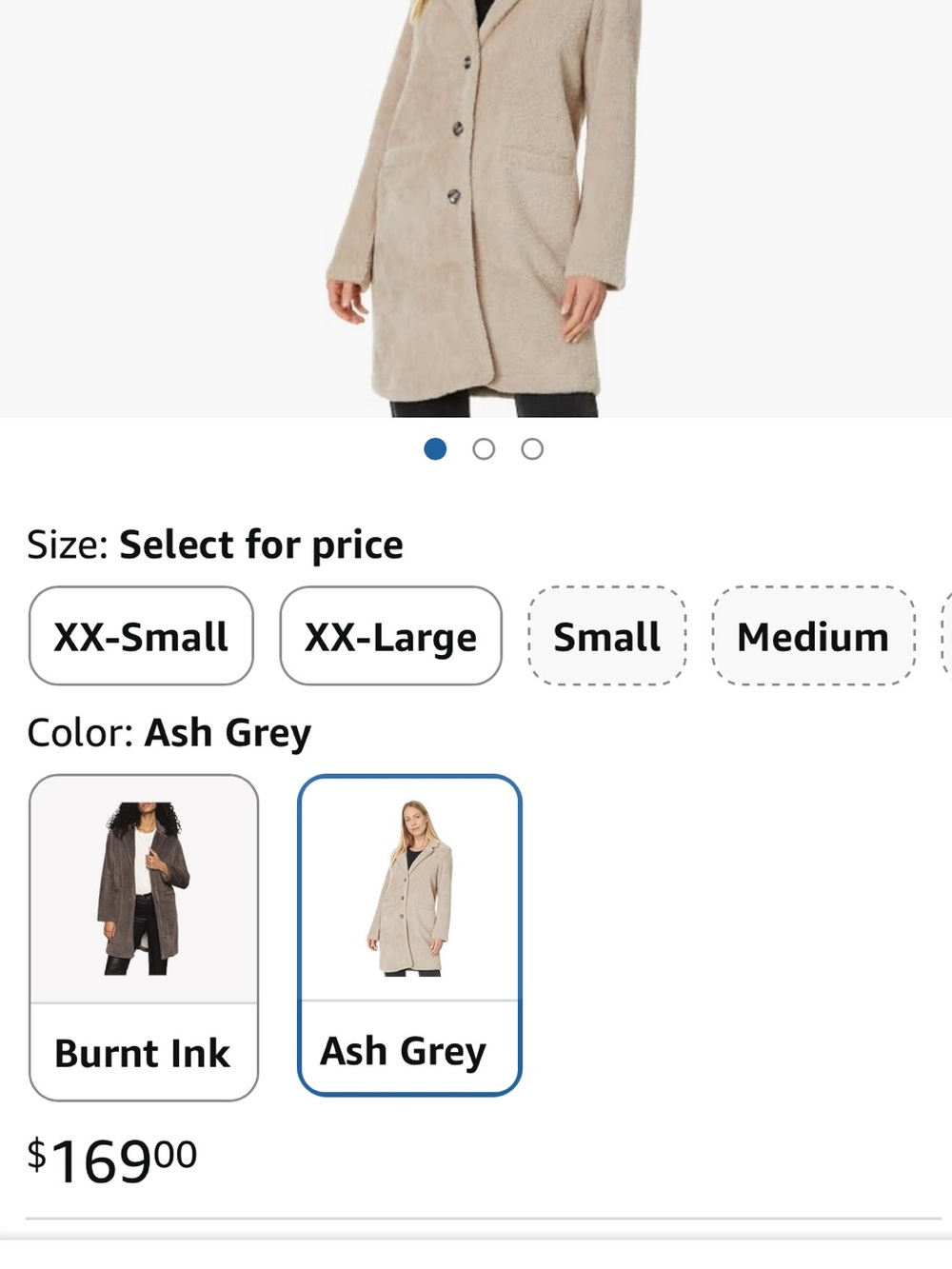 Insanely Soft Off White Cream Cozy Faux-Fur Long Coat - Picture 9 of 9